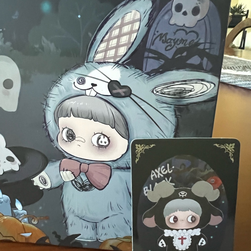 🖤SALE!🖤❤️💚 Maymei Dark Forrest series - Axel the Black Goat - Picture 2 of 5